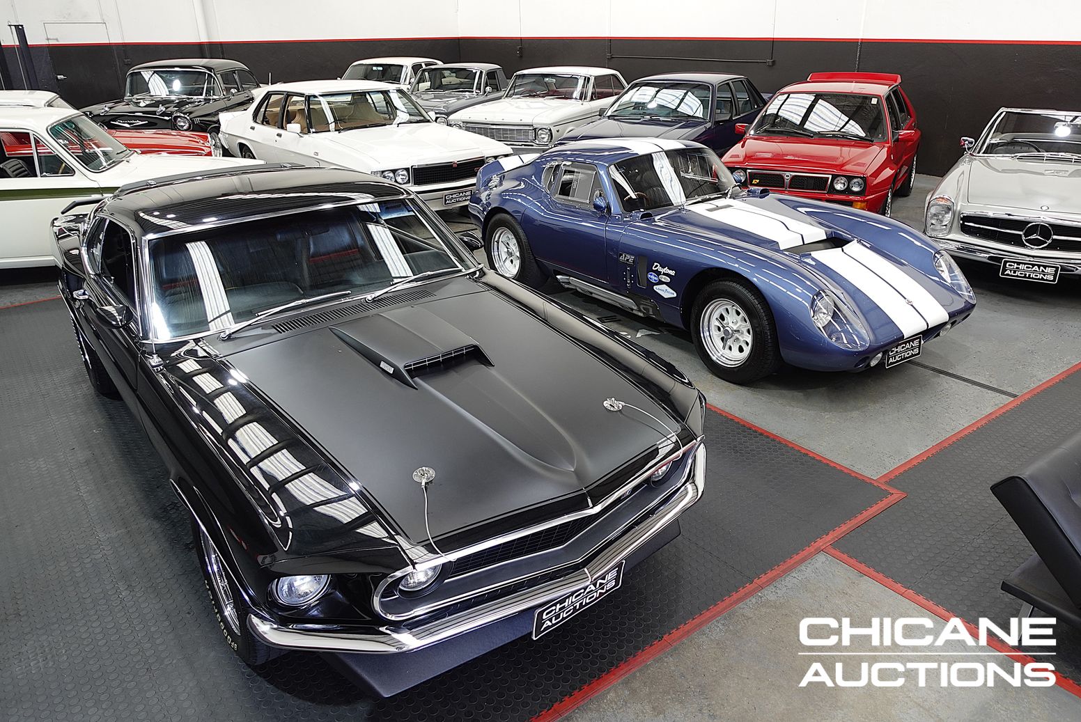 Chicane Auctions Showroom photo – Collector and Classic Car Auctions, Melbourne Victoria Australia wide-3